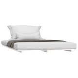 Vidaxl bedframe massief grenenhout wit 140x190 cm