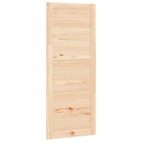 Vidaxx Schiebetür 80x1,8x204,5 cm massives Kiefernholz
