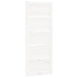 VidaXL Schiebetür 80x1,8x204,5 cm massives Kiefernholz weiß