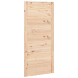 VidaXL Schiebetür 90x1,8x204,5 cm massives Kiefernholz