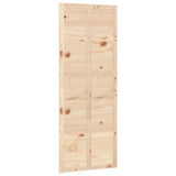 Vidaxx Schiebetür 80x1,8x214 cm massives Kiefernholz