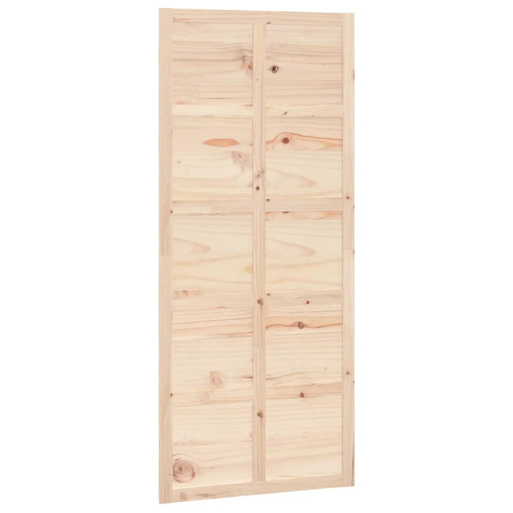 VidaXL Schiebetür 90x1,8x214 cm massives Kiefernholz