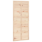 VidaXL Schiebetür 90x1,8x214 cm massives Kiefernholz