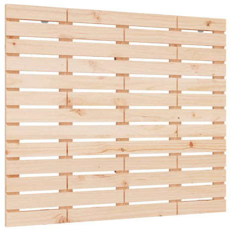 Vidaxl hoofdbord wandmontage 146x3x91,5 cm massief grenenhout