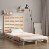 Vidaxl hoofdbord wandmontage 146x3x91,5 cm massief grenenhout