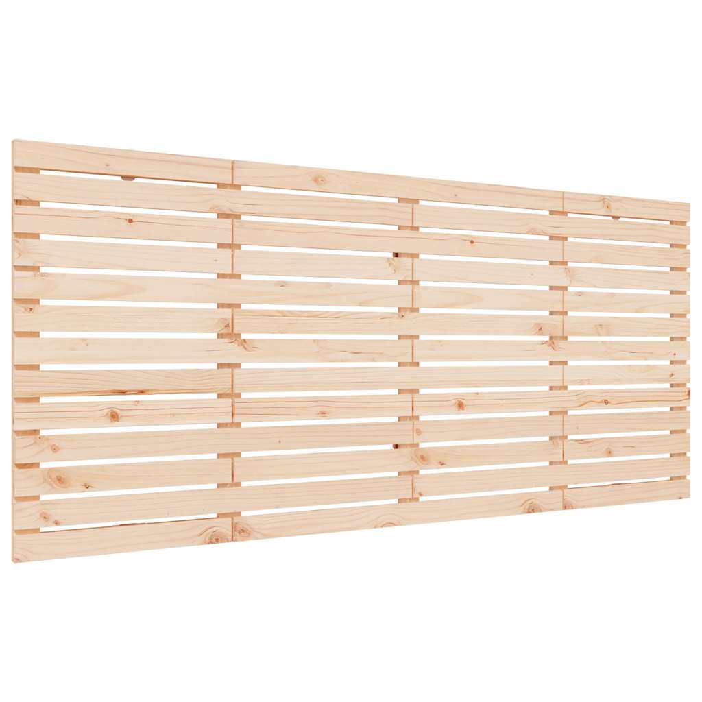 Vidaxl hoofdbord wandmontage 156x3x91,5 cm massief grenenhout