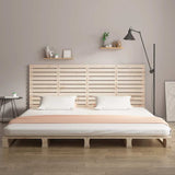 Vidaxl hoofdbord wandmontage 156x3x91,5 cm massief grenenhout