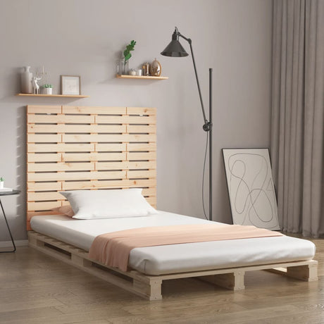 Vidaxl hoofdbord wandmontage 141x3x91,5 cm massief grenenhout