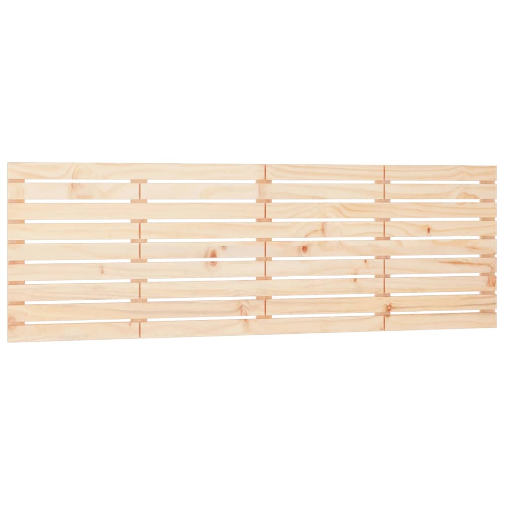 Vidaxl hoofdbord wandmontage 206x3x63 cm massief grenenhout