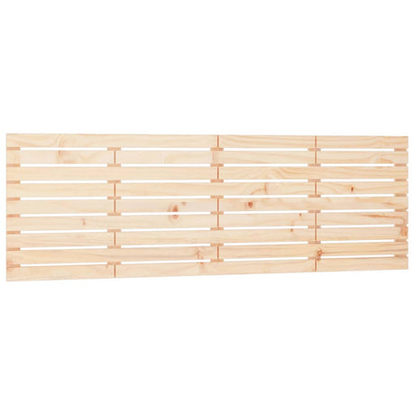 Vidaxl hoofdbord wandmontage 206x3x63 cm massief grenenhout