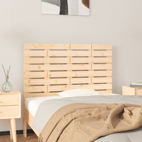 Vidaxl hoofdbord wandmontage 96x3x63 cm massief grenenhout