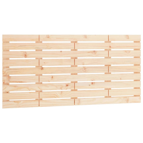 Vidaxl hoofdbord wandmontage 126x3x63 cm massief grenenhout