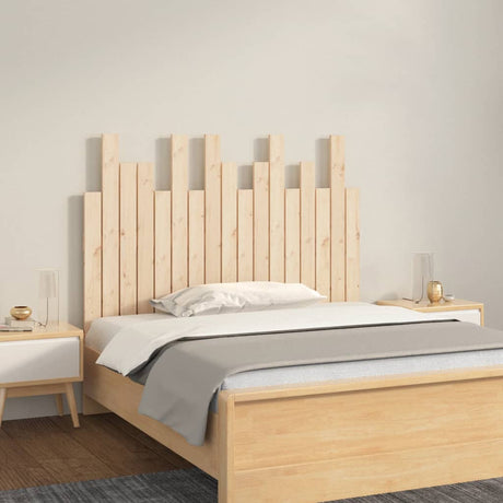 Vidaxl hoofdbord wandmontage 108x3x80 cm massief grenenhout