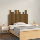 Vidaxl hoofdbord wandmontage 95,5x3x80 cm grenenhout honingbruin