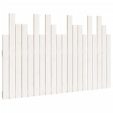 Vidaxl hoofdbord wandmontage 127,5x3x80 cm massief grenenhout wit