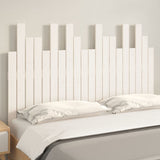 Vidaxl hoofdbord wandmontage 127,5x3x80 cm massief grenenhout wit
