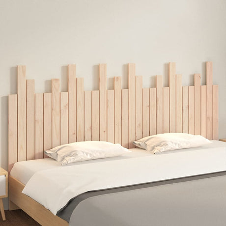 Vidaxl hoofdbord wandmontage 185x3x80 cm massief grenenhout