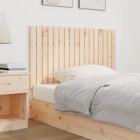 Vidaxl wandhoofdbord 108x3x60 cm massief grenenhout