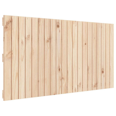 Vidaxl wandhoofdbord 127,5x3x60 cm massief grenenhout