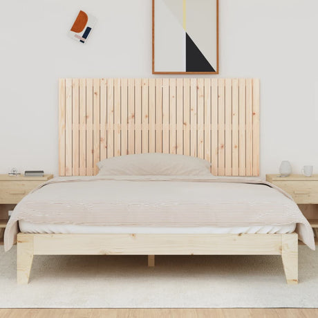 Vidaxl wandhoofdbord 185x3x90 cm massief grenenhout