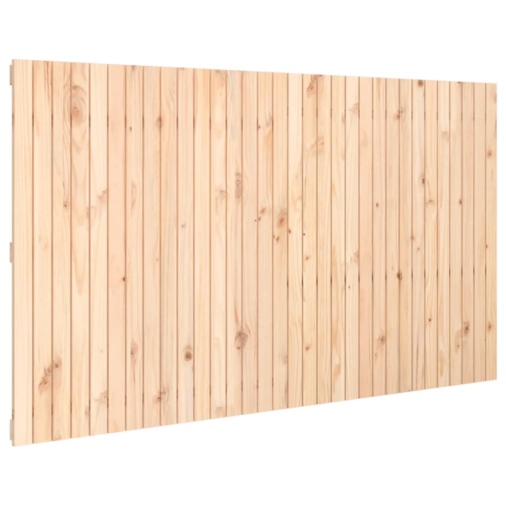 Vidaxl hoofdbord wandmontage 204x3x110 cm massief grenenhout