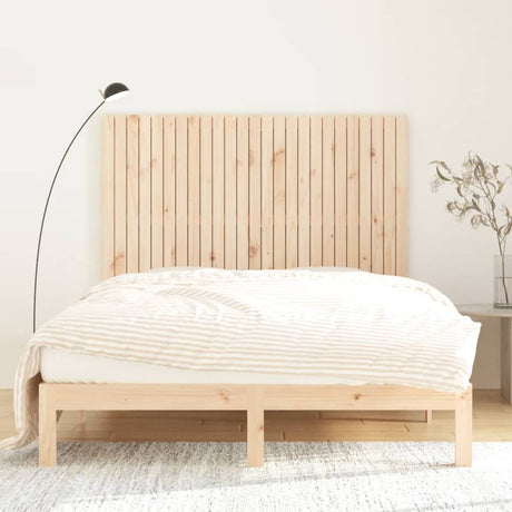 Vidaxl wandhoofdbord 159,5x3x110 cm massief grenenhout