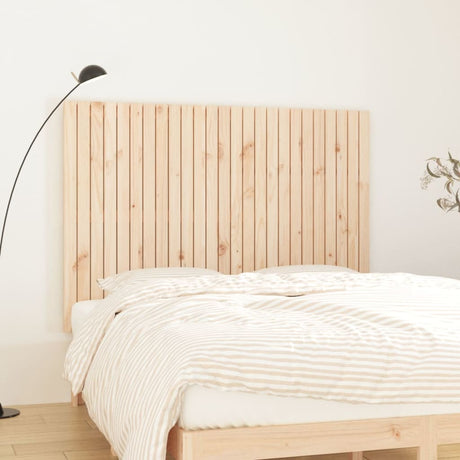 Vidaxl wandhoofdbord 159,5x3x110 cm massief grenenhout