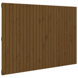 Vidaxl wandhoofdbord 159,5x3x110 cm massief grenenhout honingbruin