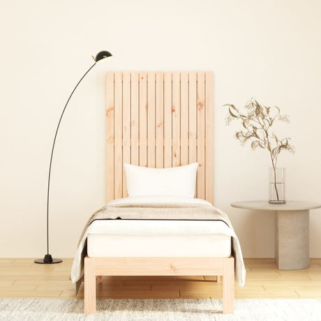 Vidaxl wandhoofdbord 82,5x3x110 cm massief grenenhout