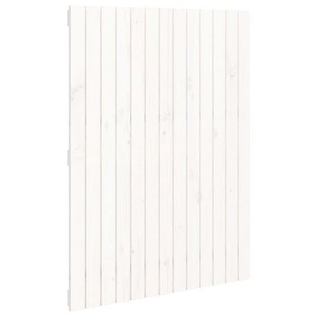 Vidaxl wandhoofdbord 82,5x3x110 cm massief grenenhout wit