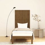 Vidaxl wandhoofdbord 82,5x3x110 cm massief grenenhout honingbruin