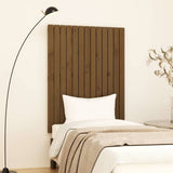 Vidaxl wandhoofdbord 82,5x3x110 cm massief grenenhout honingbruin