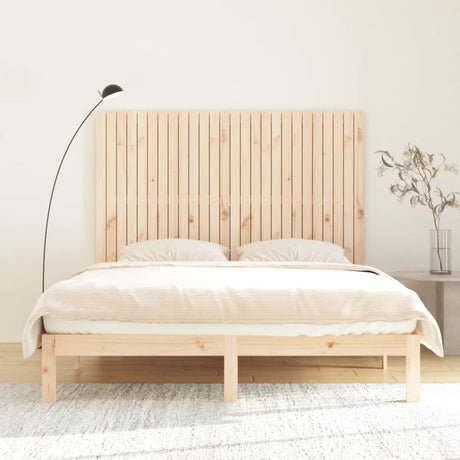 Vidaxl wandhoofdbord 166x3x110 cm massief grenenhout