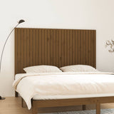 Vidaxl wandhoofdbord 185x3x110 cm massief grenenhout honingbruin