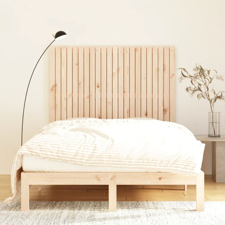 Vidaxl wandhoofdbord 140x3x110 cm massief grenenhout