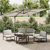 Vidaxx schwimmender Sonnenschirm mit Aluminiumstange 300x300 cm sandweiß