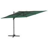 Vidaxx schwimmender Sonnenschirm mit Aluminiumstange 400x300 cm grün