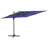 Vidaxx schwimmender Sonnenschirm mit Aluminiumstange 400x300 cm azurblau