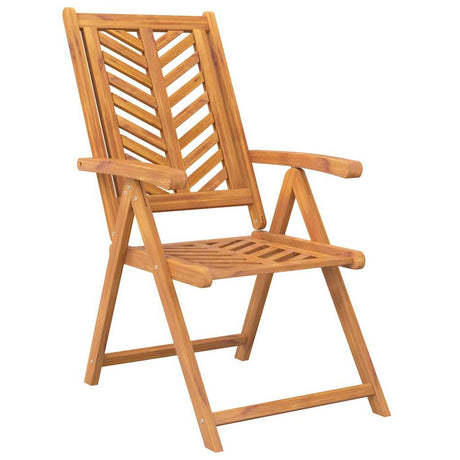 Vidaxl tuinstoelen 3 st verstelbaar massief acaciahout