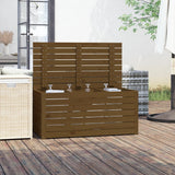 Vidaxl tuinbox 101x50,5x46,5 cm massief grenenhout honingbruin