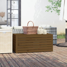 Vidaxl tuinbox 101x50,5x46,5 cm massief grenenhout honingbruin