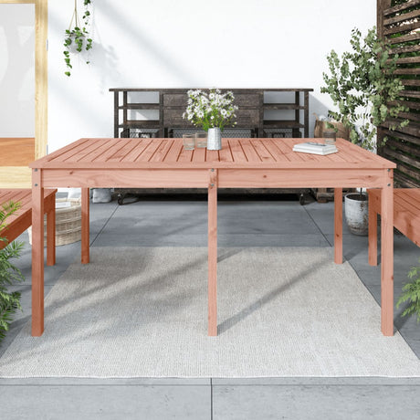 Vidaxl tuintafel 159,5x82,5x76 cm massief douglashout