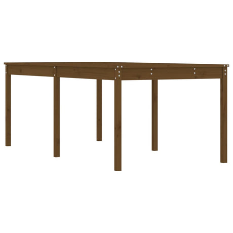 Vidaxl tuintafel 203,5x100x76 cm massief grenenhout honingbruin