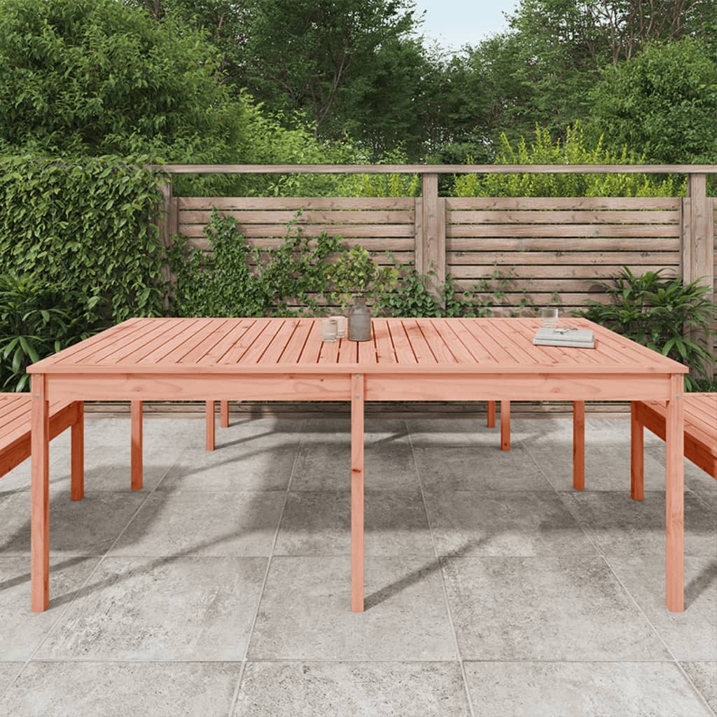 Vidaxl tuintafel 203,5x100x76 cm massief douglashout