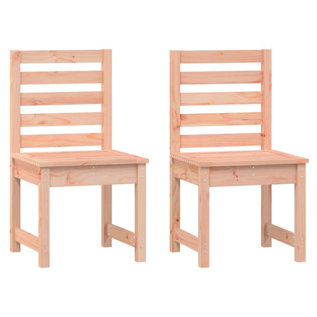 Vidaxl tuinstoelen 2 st 50x48x91,5 cm massief douglashout
