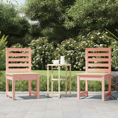 Vidaxl tuinstoelen 2 st 50x48x91,5 cm massief douglashout