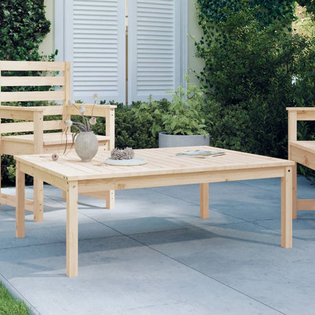 Vidaxl tuintafel 121x82,5x45 cm massief grenenhout