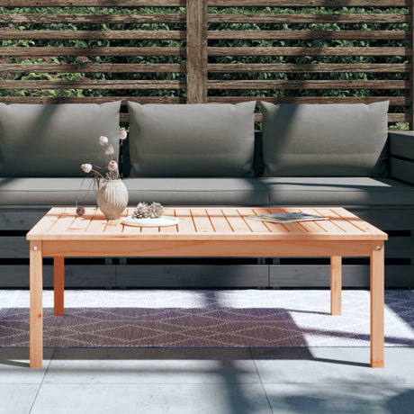 Vidaxl tuintafel 121x82,5x45 cm massief douglashout