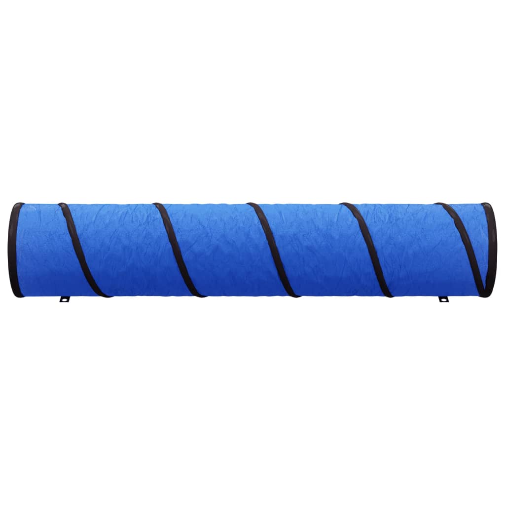 Vidaxxl Hundetunnel ø 40 x 200 cm Polyester blau