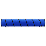 Vidaxxl Hundetunnel ø 50x300 cm Polyester blau